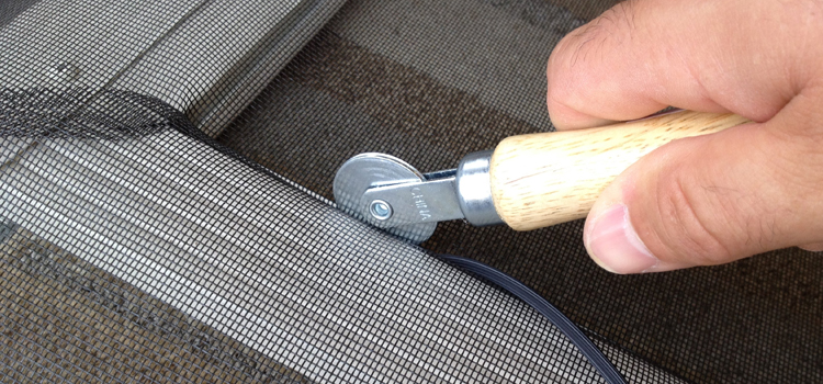metal screen door repair in Oakland